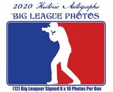 2020 Historic Autographs Big League 8x10 Photos Baseball Box 12 Autos 1 HOF Auto