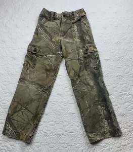 Realtree YOUTH sz Small 20x21 Gander Mountain Guide Six Pocket Camouflage Pant - Picture 1 of 12