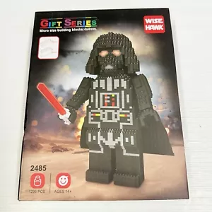 Darth Vader 3D Puzzle Micro Building Blocks DIY WISE HAWK 2485 1295 Pcs 14+ Yrs - Picture 1 of 11