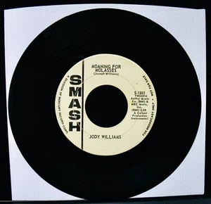Jody Williams: Moaning For Molasses~Chicago Blues Promo 45~SMASH #S-1801 - Picture 1 of 2