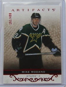 21-22 Artifacts #148 Mike Modano--Ruby--151/499