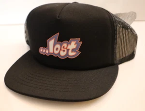 Lost Skateboards Snapback Hat Cap Sample NEW Deadstock Black - Picture 1 of 3