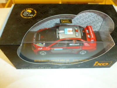 IXO 1/43 rally - mitsubishi  lancer rally 1963 sweeden 2005 - Immagine 1 di 2