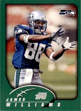 2002 Topps James Williams (100) Football Cards #24