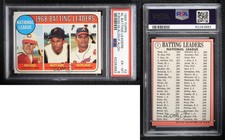 1969 Topps League Leaders Pete Rose Felipe Alou Matty Alou #2 PSA 6