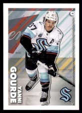 2022-23 NHL Stickers #418 Yanni Gourde  - Seattle Kraken