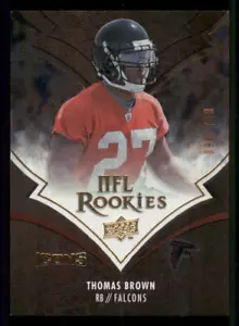 2008 Upper Deck Icons #193 Thomas Brown RC /750 - Picture 1 of 2