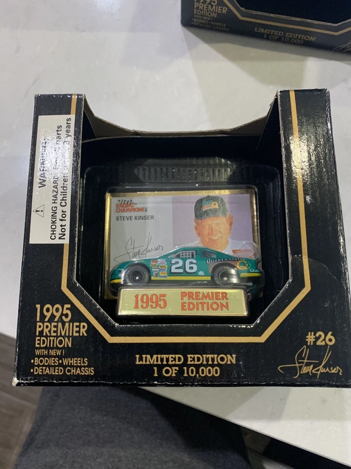 1995 Racing Champions Premier Edition Steve Kinser #26 Quaker State - Image 1 of 1