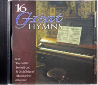 16 Great Hymns Brand NEW CD Christian Traditional Various Artists Praise Worship Foto 1 de 2