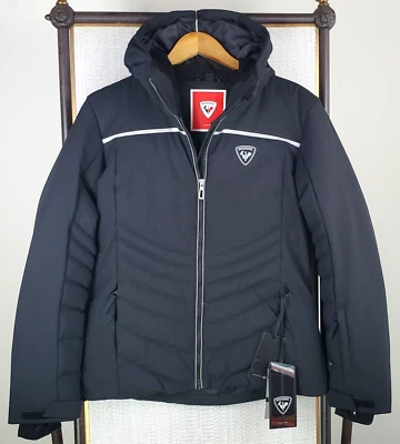 ROSSIGNOL FRANCE $375 NEW Womens Sz Large 20k Waterproof Insulated Jacket Hood - Image 1 of 4