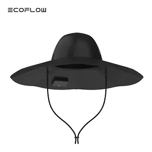 EcoFlow Power Hat Seau de Charge Solaire Chapeau de Pêche Double Ports USB 22,8 pouces/24 pouces - Photo 1 sur 9