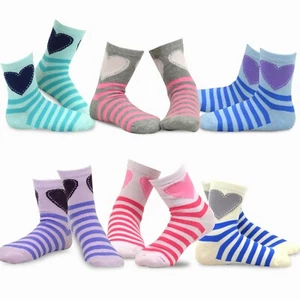 TeeHee Little Girls and Toddler Novelty Cotton Crew Socks 18 Pair with Gift Box - Picture 1 of 64