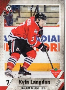 2017/18 Niagara IceDogs - KYLE LANGDON - Bild 1 von 1