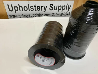 A & E TEX 270 bonded Polyester Thread Black 16oz. - Image 1 of 4