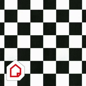 d-c-fix Sticky Plastic Self-Adhesive Decor Vinyl Chequered Large 450mm/m - Picture 1 of 2