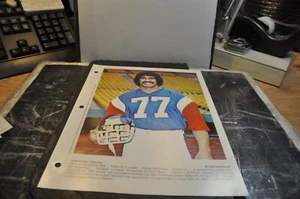 Montreal alouettes 1978 #77 junior ah you Dimanche Derniere Heure Newspaper Inse - Bild 1 von 6