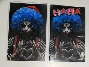 HAHA #3 John Gallagher Variant Virgin Set Wanted Comix Exclusive IMAGE COMICS - Picture 1 of 3
