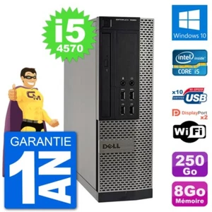 PC Dell Optiplex 7020 SFF Intel i5-4570 RAM 8Go Festplatte 250Go Windows 10 Wifi - Bild 1 von 3