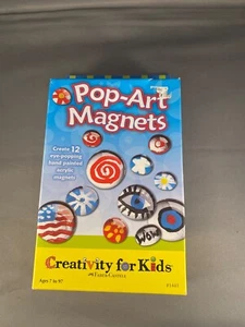Faber-Castell Pop-Art Magnets Kit, Create your own Pop Art Magnets Ages 7+ NEW - Picture 1 of 4