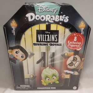 Disney - Doorables - Villains Rivaling Royals - Collection Peek 8 Figures - New - Picture 1 of 3