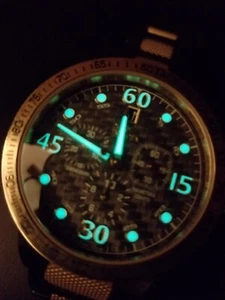 INVICTA PROWLER INFINITY SWISS MD TACHYMETER 3756 10 MINT NEW (OTHER) SIZED RARE - Picture 1 of 18