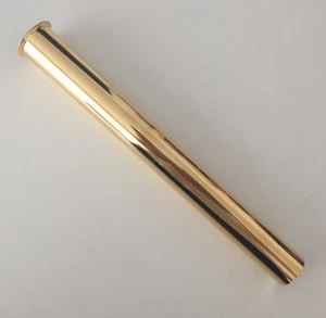 Tauchrohr Bördelrohr Siphonrohr Ablaufrohr 32mm, Gold, 30cm Länge - Bild 1 von 1