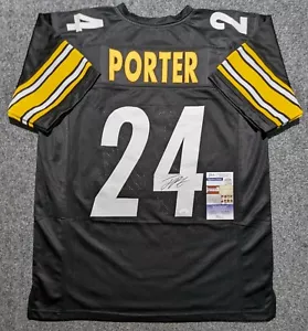 PITTSBURGH STEELERS JOEY PORTER JR AUTOGRAPHED SIGNED JERSEY JSA COA - Picture 1 of 3