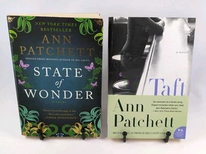 Ann Patchett 2 Paperback Book Lot - State of Wonder & Taft - Imagen 1 de 4
