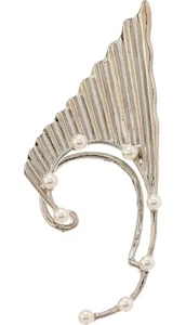 Flügel Krabbel Ohrring Silber Elfe Kletterer Ohrring Elfe Knorpel Manschette Ohrring - Bild 1 von 5
