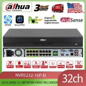 NVR5232-16P-EI 32CH 16PoE 2SATA AI Video Recorder SMD+ Face Recognition Acupick - Picture 1 of 13