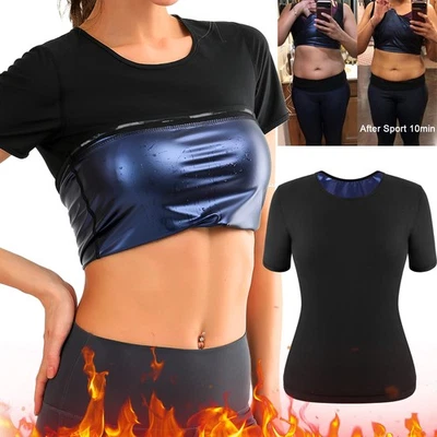 Fajas Para Adelgazar Reductoras Abdomen Ejercicio Sauna Tank Top Para Mujer Gym - Image 1 of 4