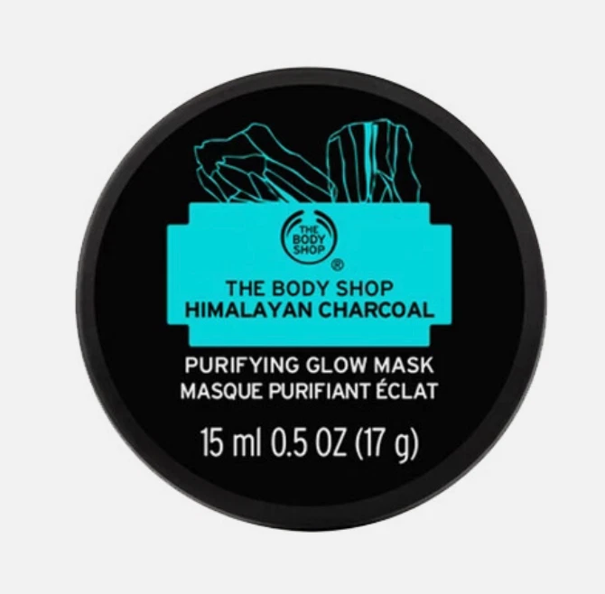 NEW The Body Shop Himalayan Charcoal Purifying Glow Mask  *15ml/TRAVEL SIZE* - Image 1 of 1