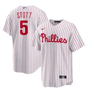 Herren Philadelphia Phillies Bryson Stott Nike weiß Replica Spielertrikot Large - Bild 1 von 8