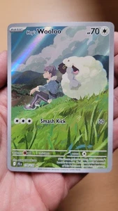 Pokémon TCG Hops Wooloo 170/159 Illustration Rare  Journey together NM ENG - Bild 1 von 2