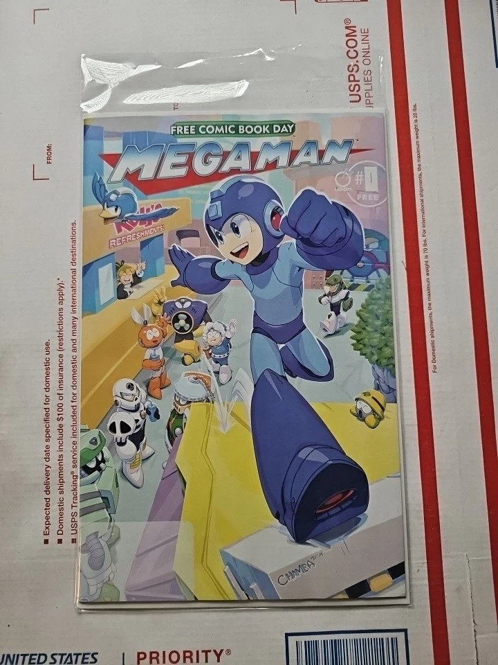 FCBD Megaman #0 Udon Capcom 2025 NM- OR BETTER BAGED & BOARDED
