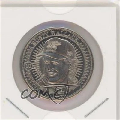 1998 Pinnacle Mint Coins Artist Proof Nickel Silver /250 Rusty Wallace #10 HOF - Image 1 of 2