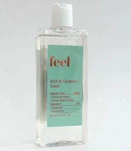 Feel AHA & Vitamin C Toner 150ml Glycolic Acid 3.85% | New/Sealed Exp 10/27 - Picture 1 of 3