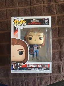 Funko Pop! Vinile: Marvel - Captain Carter #1033 con protezione morbida - Foto 1 di 6
