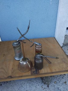 Antike Vintage Öldosen der Marke Adler Konvolut + Globemaster Öldose - Bild 1 von 3