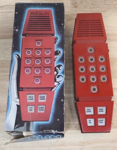Used Vintage Merlin The Electronic Wizard Game 1978 Parker Brothers W/ Box - USA - Picture 1 of 11