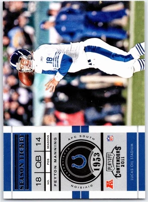 2011 Playoff Contenders #31 Peyton Manning - Image 1 of 2