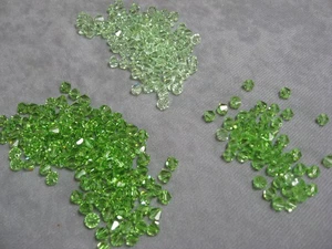 6 mm Bicone Swarovski Crystals  3 Variations: Chrysolite, Peridot, Peridot AB - Picture 1 of 11