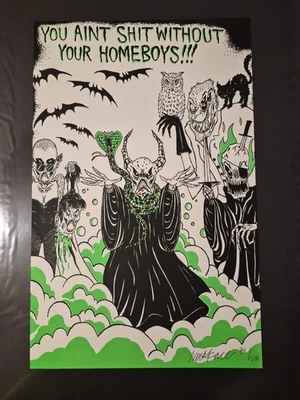 Neckface Print Signed /200 Zine Graffiti Art Supreme - Image 1 of 4