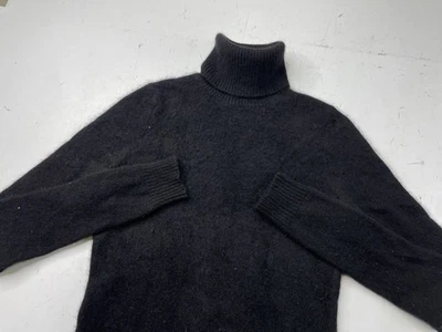 Свитер Barneys New York 100% кашемир водолазка черный женский маленький - Изображение 1 из 4