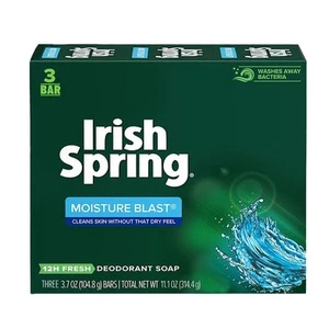 Stück Seife Stückseife Seifenset Irish Spring Moisture Blast USA 104,8 g x 3 stk - Bild 1 von 1