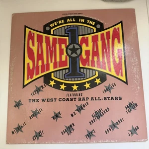 West Coast Rap All-Stars – We're All in the Same Gang 12" 1990 O-21549 VG/VG- - Picture 1 of 4