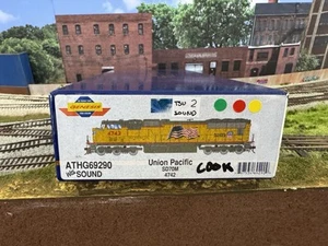Athearn Genesis T2 SD70M #4247 w/ DCC & Sound, Weathered, Modernized & Upgraded - Picture 1 of 10