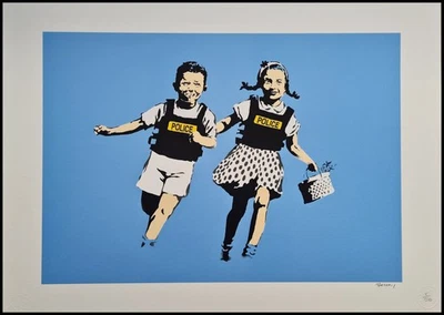 BANKSY * Jack and Jill * 70 x 50 cm * Lithografie * Kunstdruck*limitiert # 6/150 - Bild 1 von 4