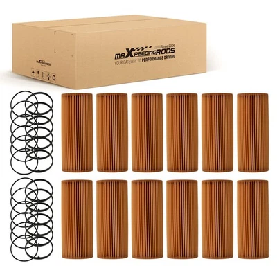 Масляный фильтр двигателя для Audi A6 Quattro 2009-2011 3,0 л V6 06E115562A упаковка 12 шт. - Изображение 1 из 4