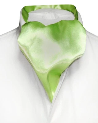 Corbata para hombre Biagio ASCOT color VERDE LIMA liso corbata Foto 1 de 2